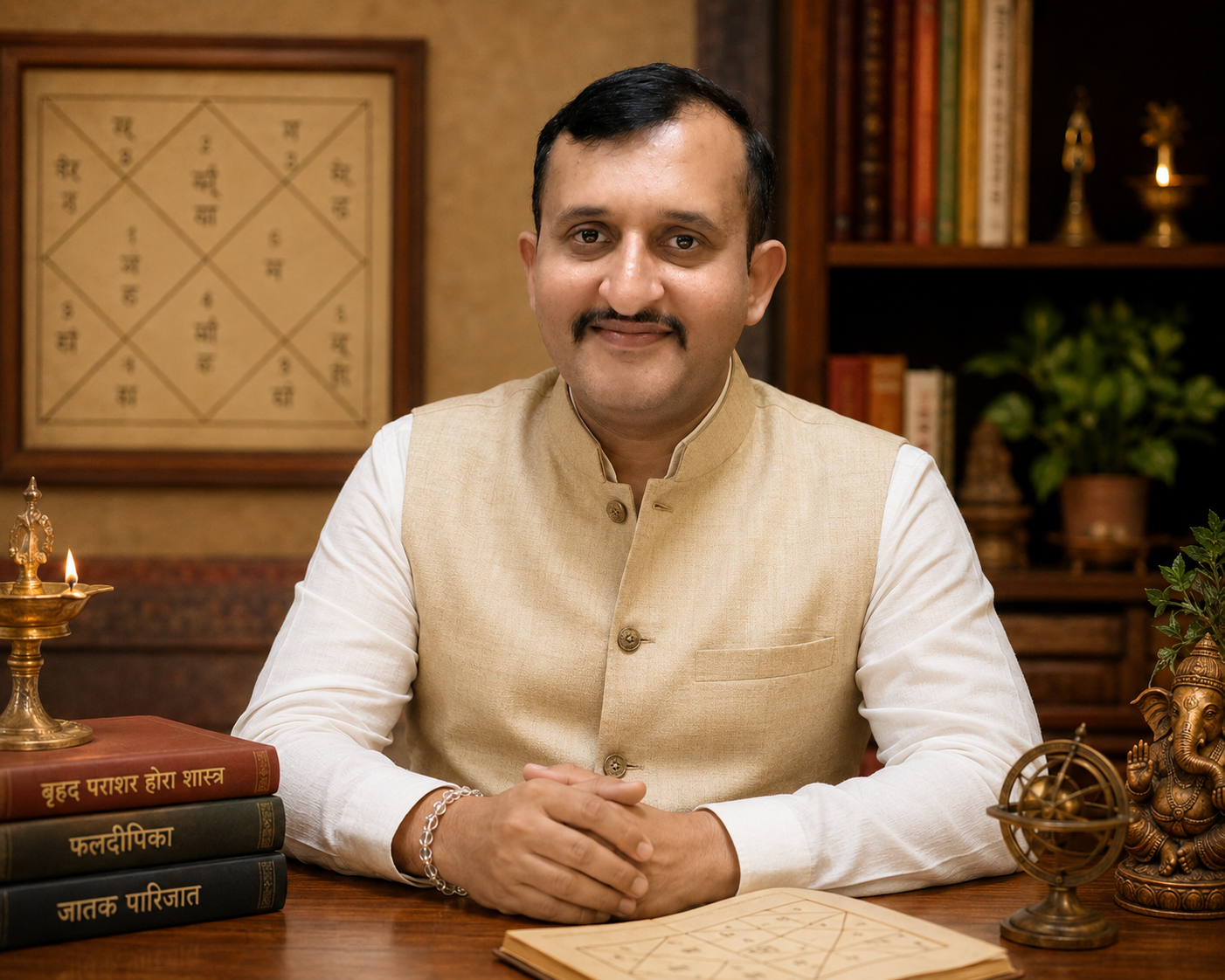 Acharya Vikas Sharma, founder and lead astrologer